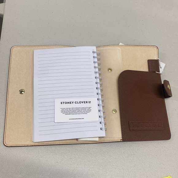 Stoney Clover Lane Notebook in Chocolate 22 New In Packaging NIB - Picture 5 of 9